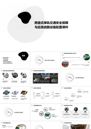 跨座式单轨交通安全保障与应急疏散设备配置课件
