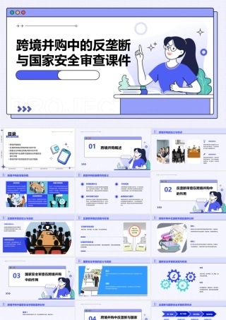 跨境并购中的反垄断与国家安全审查课件