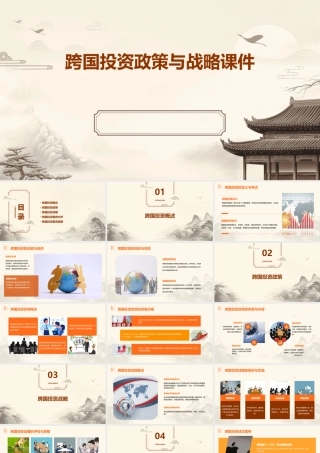 跨国投资政策与战略课件
