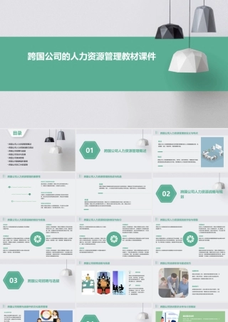 跨国公司的人力资源管理教材课件