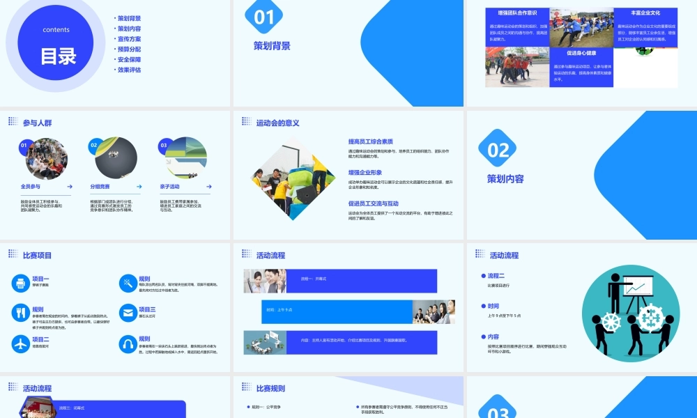 趣味运动会策划方案课件