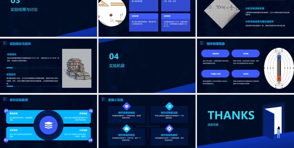 趣味物理小实验通用课件