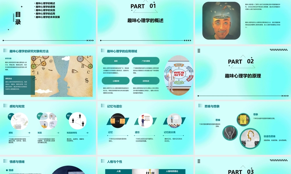 趣味心理学知识讲座课件