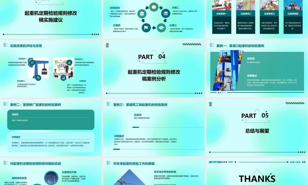 起重机定期检验规则修改稿课件