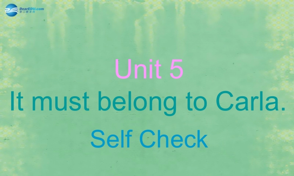 九年级英语全册 Unit 5 What are the shirts made of？(第3课时)课件 (新版)人教新目标版 课件