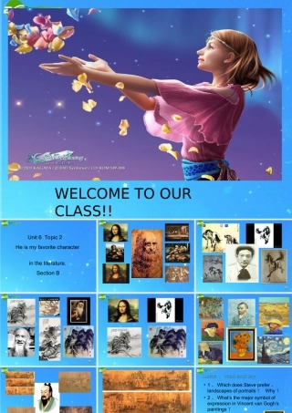 九年级英语下册 Unit 6 Entertainment and Friendship Topic 2 Section B课件 仁爱版 课件