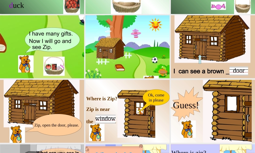 小学英语PEP四年级第四单元Unit4_My_Home_Part_B_Read_and_write_PPT课件