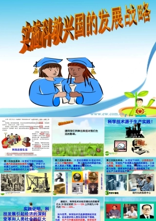 九年级政治 实施科教兴国战略课件 新人教版 课件