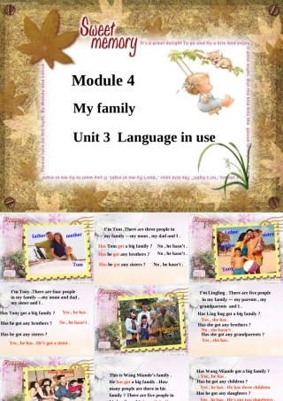 七年级英语上：Module 4 Unit 3 Language in use课件(外研版) 课件