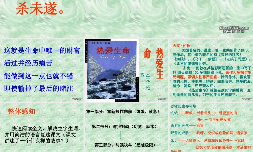 九年级语文下册第八课课件示例 人教版 课件