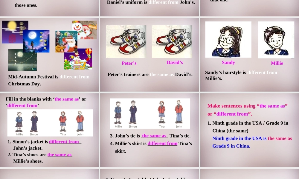 八年级英语上册 Unit 2 School life Grammar C课件 牛津版 课件