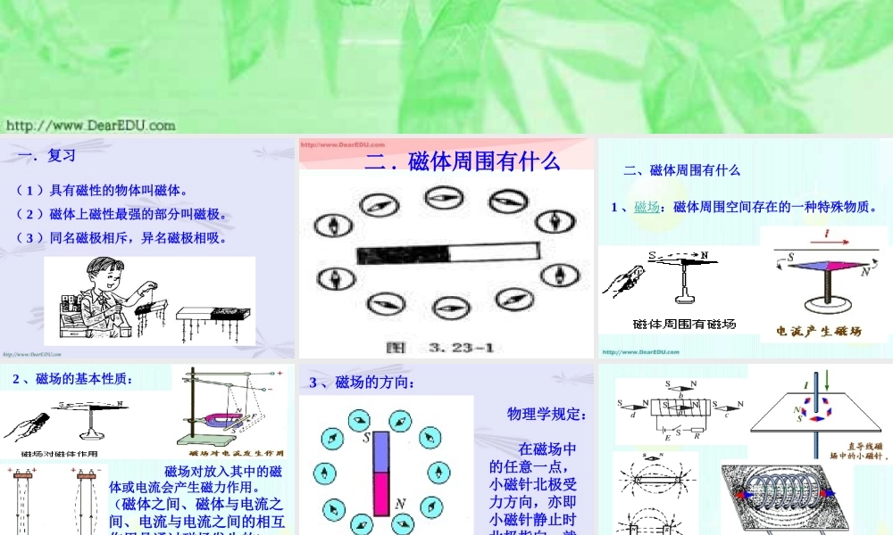 新课标 沪科版磁是什么二 课件