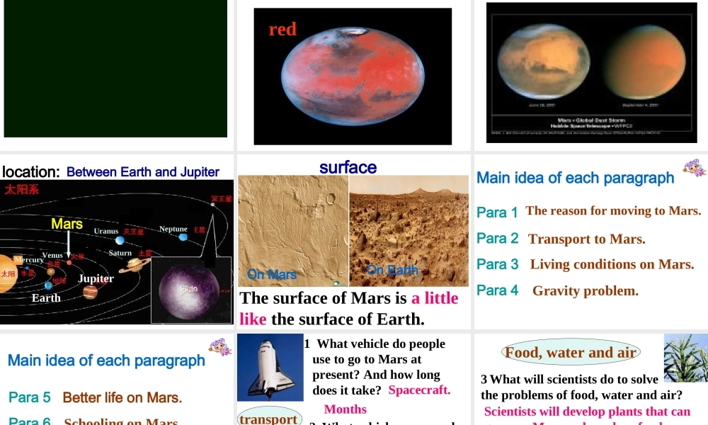 九年级英语下册第一单元 reading 第一课时课件