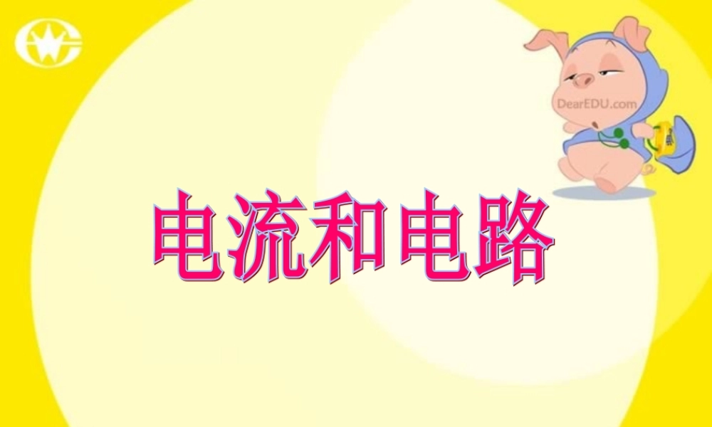 新课标初三物理复习课件 电流和电路 课件