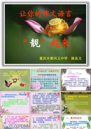 扮靓你的语言