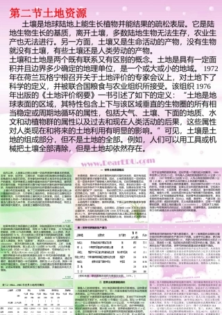 土地资源八年级地理上册课件示例 课件