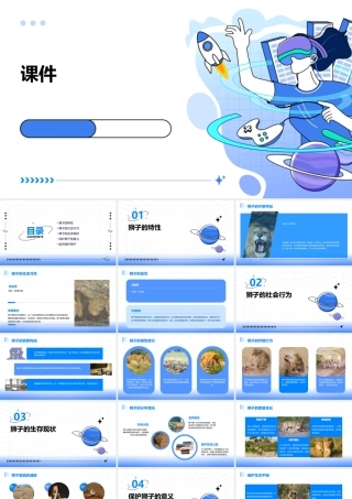 谁敢嘲笑狮子课件