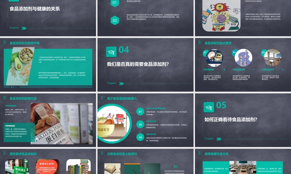 课题我们需要食品添加剂吗课件
