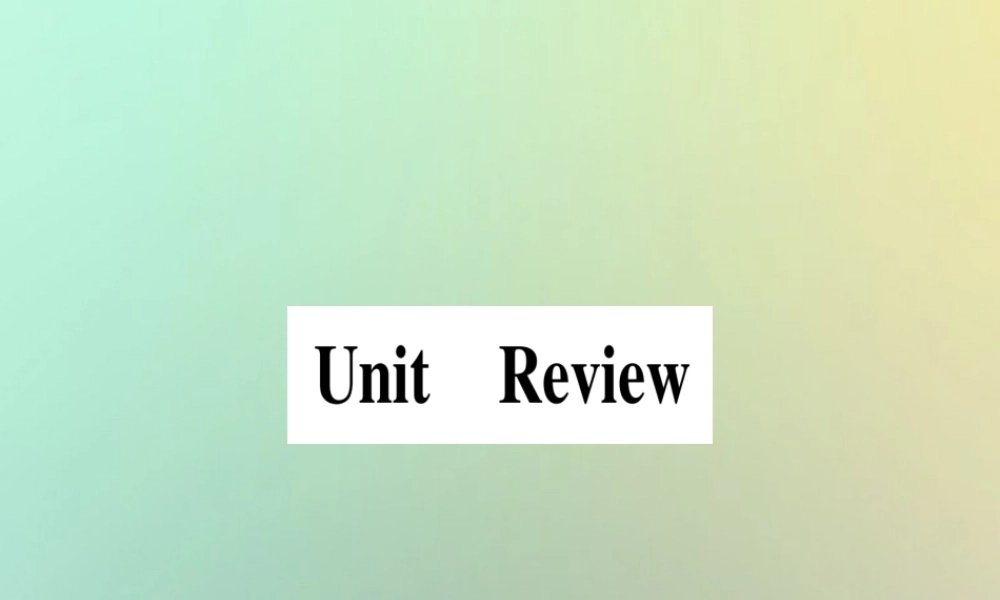 八年级英语上册 Unit 6 Go with Transportation Review课件 (新版)冀教版 课件