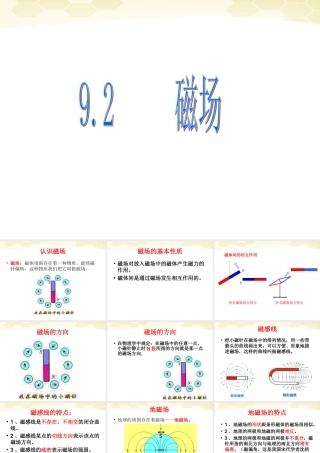 八年级物理(磁场)课件 人教新课标版 课件