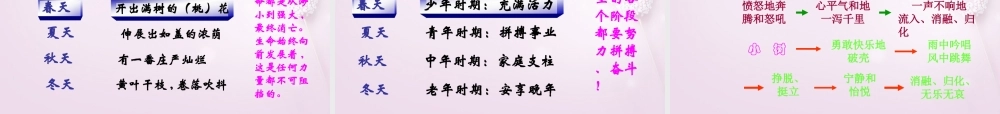 九年级语文下册 9(谈生命)课件2 新人教版 课件