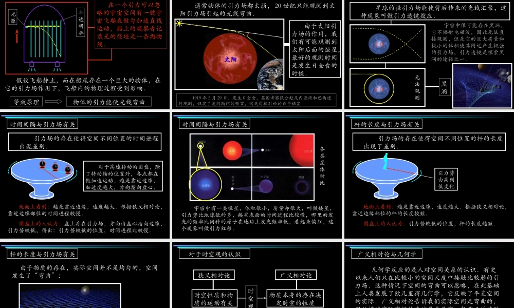 广义相对论简介