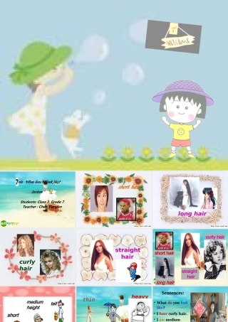 七年级英语下册 Unit 7 What does he look like课件 人教新目标版 课件