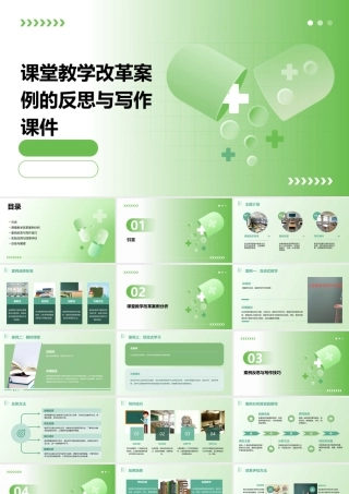 课堂教学改革案例的反思与写作课件