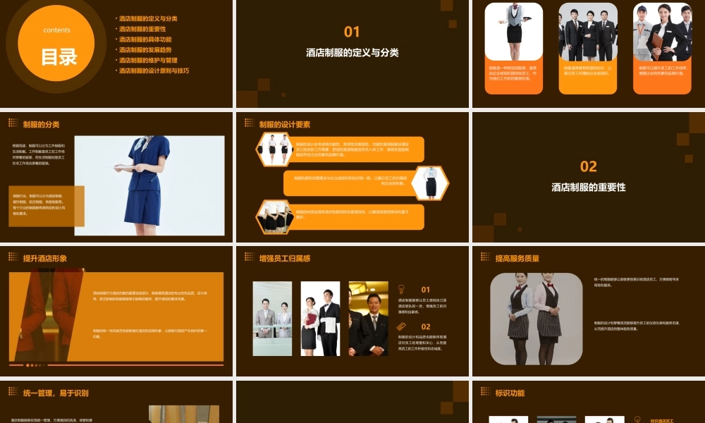 说说酒店制服的重要性课件