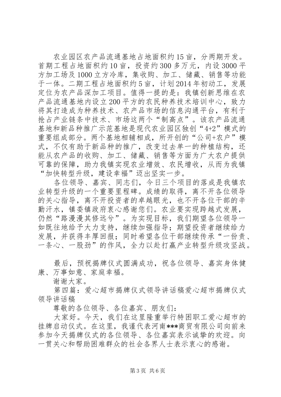 公司揭牌领导讲话稿_第3页