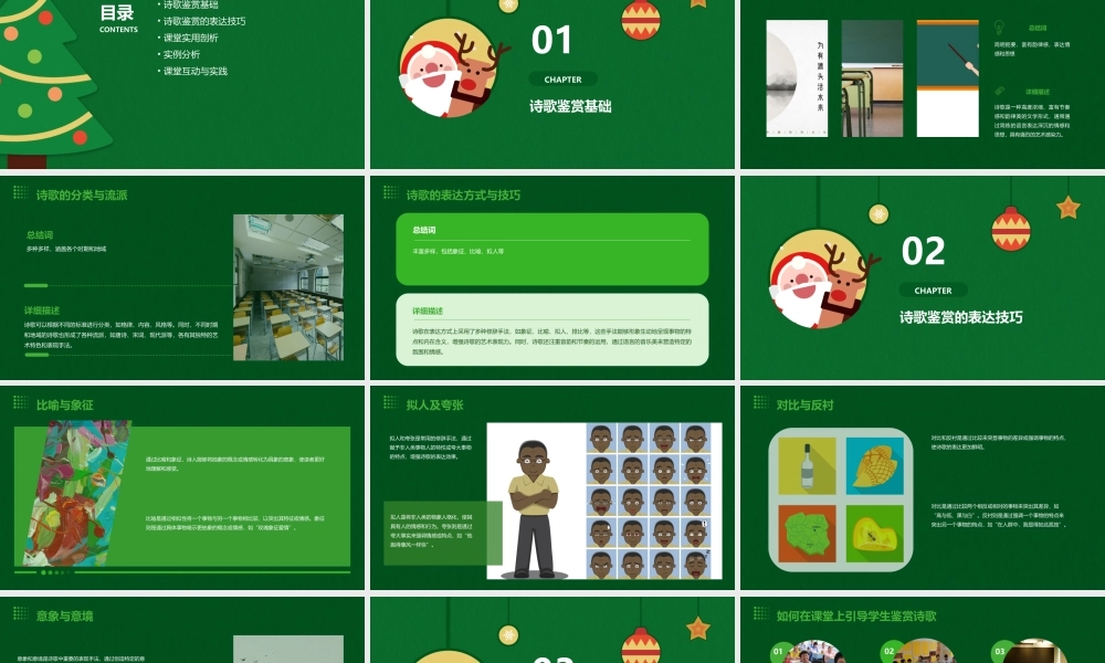 诗歌鉴赏表达技巧用(课堂实用)剖析课件