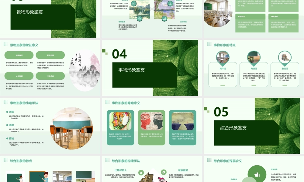 诗歌鉴赏之形象鉴赏(修改课堂用稿)课件