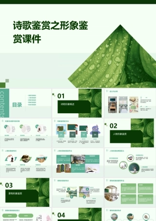 诗歌鉴赏之形象鉴赏(修改课堂用稿)课件