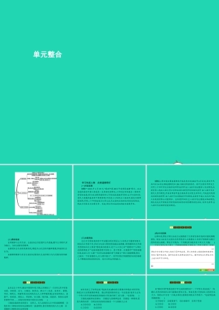 九年级政治全册 第四单元 从这里出发单元整合课件 人民版 课件