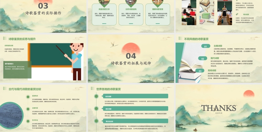 诗歌鉴赏三步走剖析课件