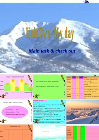 七年级英语unit2 main task and check out课件