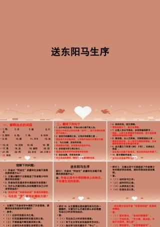 八年级语文下册 23(送东阳马生序)课件 苏教版 课件