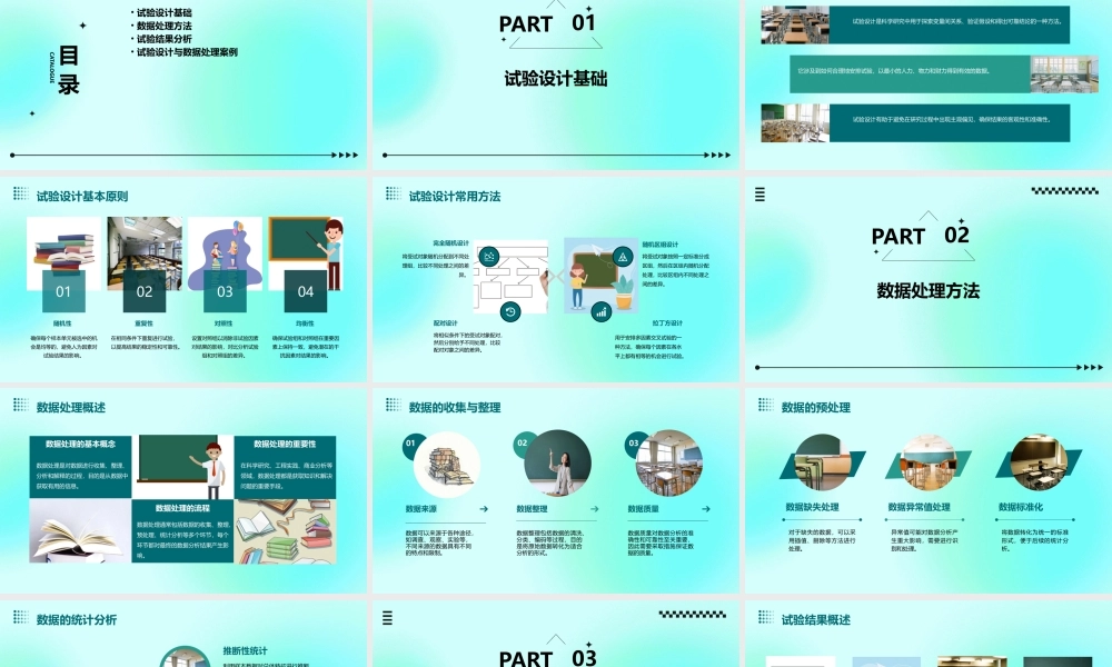 试验设计与数据处理(第二版)李云雁(全书)课件