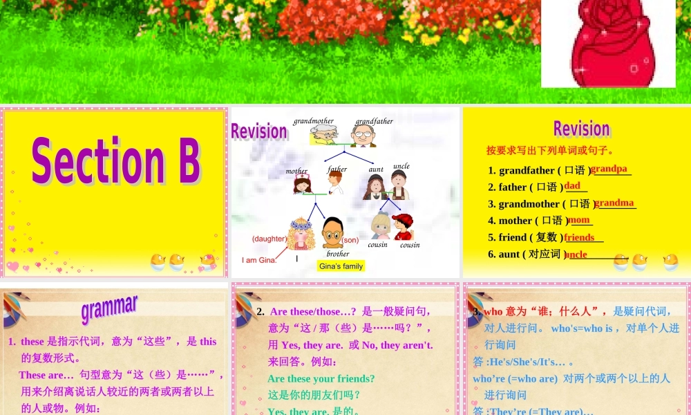 七上unit2This_is_my_sister课件_sectionB