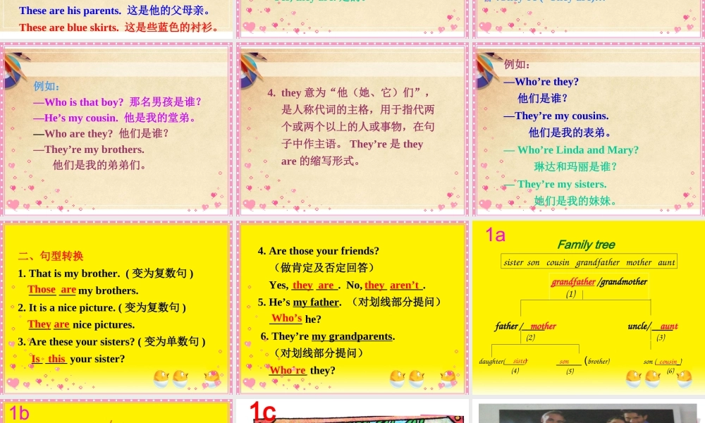 七上unit2This_is_my_sister课件_sectionB