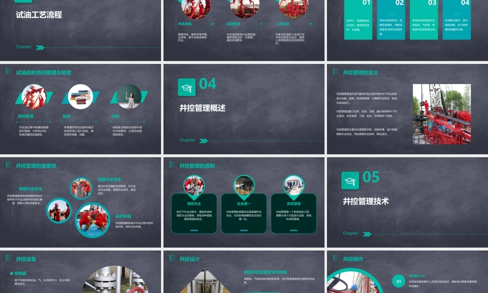 试油技术及井控管理资料课件