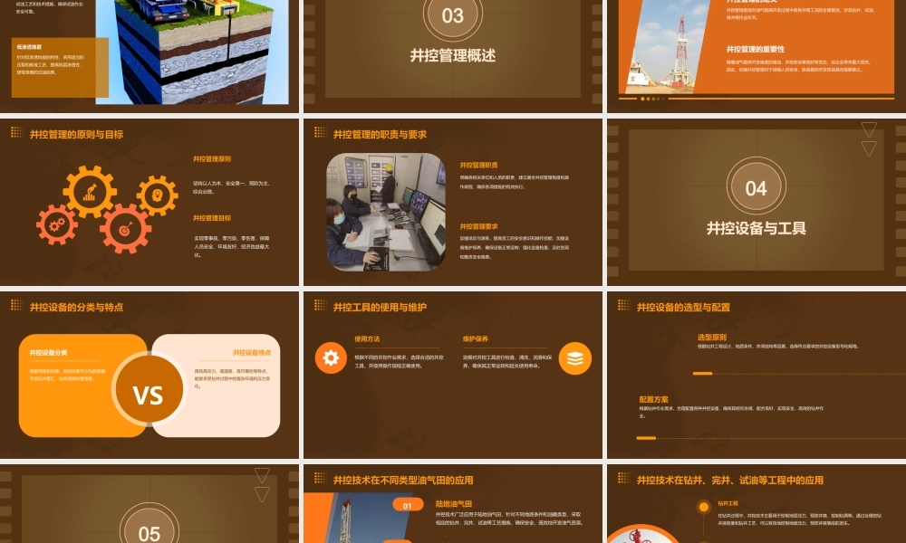 试油技术及井控管理课件