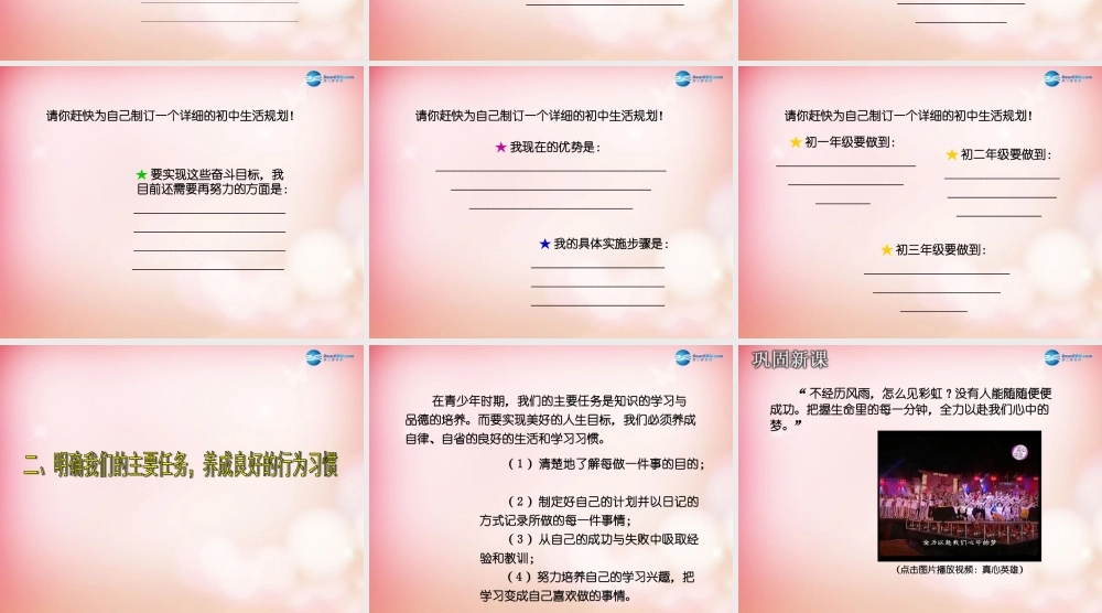 中学七年级政治上册 5.3 自我新形象(第2课时)课件 新人教版 课件