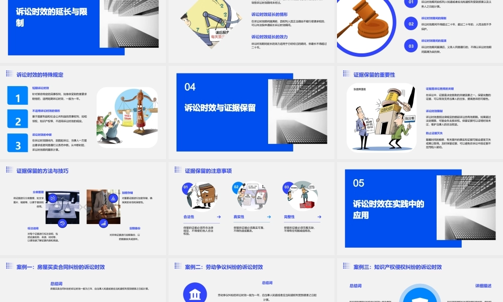 诉讼时效讲述课件