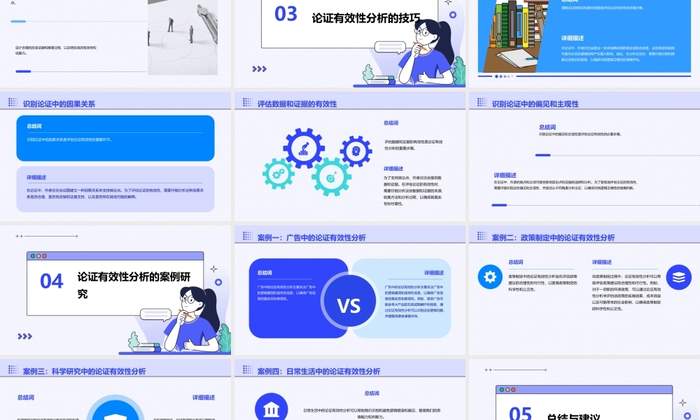 论证有效性分析万能课件