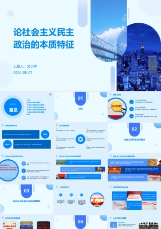 论社会主义民主政治的本质特征