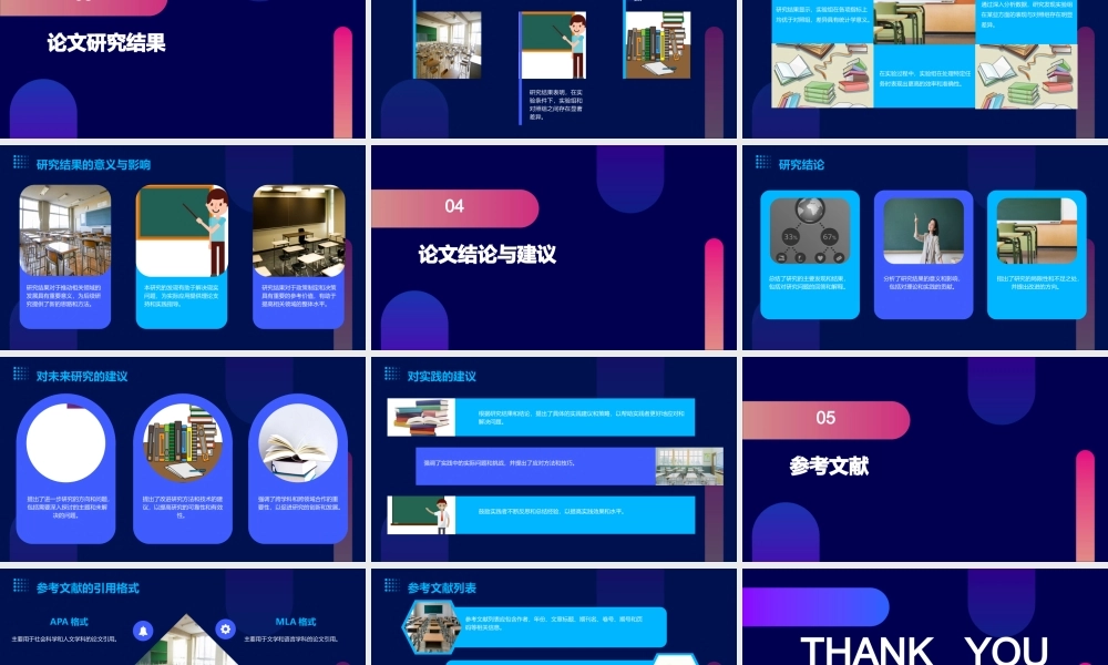 论文换幻片要点课件