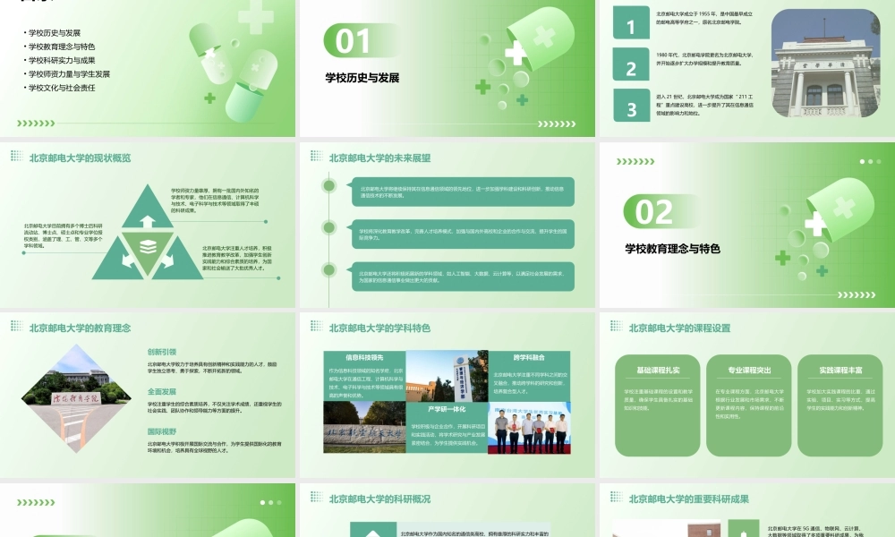 论学校的发展北京邮电大学课件