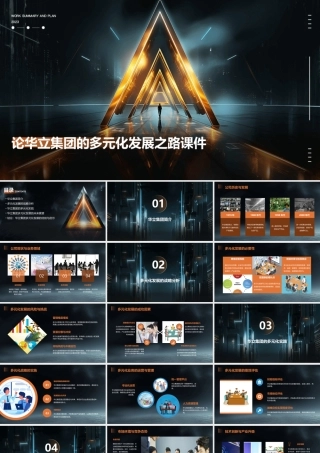 论华立集团的多元化发展之路课件