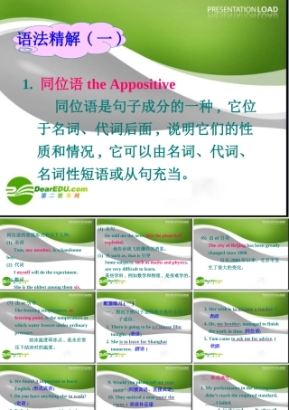 同位语从句 课件